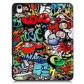 iPad Air 13 (2025) Tri-Fold Series Smart Folio -kotelo - Graffiti