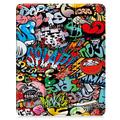 iPad Air 13 (2025) Tri-Fold Series Smart Folio -kotelo - Graffiti