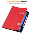 iPad Air 13 (2025) Tri-Fold Series Smart Folio -kotelo - punainen