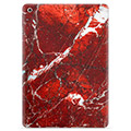 iPad Air 2 TPU Suojakuori - Punainen Marmori