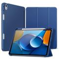 iPad Air 11 2024/2025/Air 2020/2022 ESR Rebound Pencil Folio -kotelo - sininen