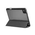 iPad Air 2020/2022/2024 Skinarma Kira Kobai Folio kotelo - Asemetallin Harmaa