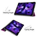 iPad Air 11 (2024) Tri-Fold Sarjan Smart Lompakkokotelo - Violetti