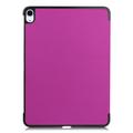 iPad Air 11 (2024) Tri-Fold Sarjan Smart Lompakkokotelo - Violetti