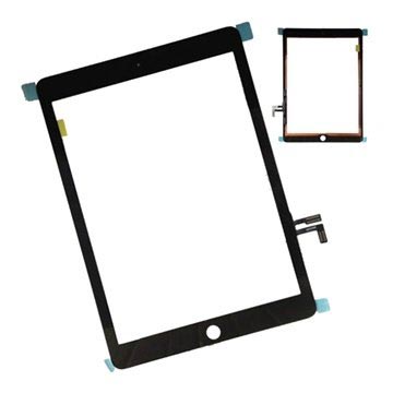 iPad Air, iPad 9.7 Näytön Lasi & Kosketusnäyttö - Musta