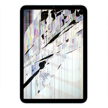 iPad Mini (2024) LCD-näytön ja Kosketusnäytön Korjaus - Musta