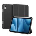 iPad Mini (2026) Dux Ducis Domo Tri-Fold Smart Lompakkokotelo - Musta