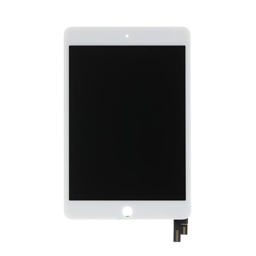 iPad Mini 4 LCD Näyttö - Valkoinen - Grade A
