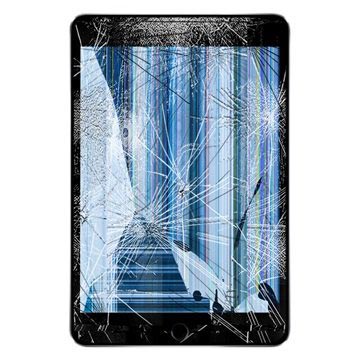 iPad Mini 4 LCD-näytön ja Kosketusnäytön Korjaus - Musta - Grade A