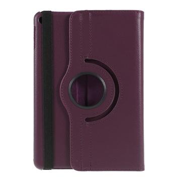iPad Mini (2019) 360 Pyörivä Folio-kotelo - Tumma violetti