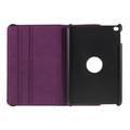iPad Mini (2019) 360 Pyörivä Folio-kotelo - Tumma violetti