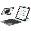 iPad Pro 11 (2024) Dux Ducis VK Hybridikotelo Bluetooth-näppäimistöllä - Musta