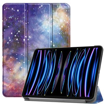 iPad Pro 11 (2024) Tri-Fold Sarjan Smart Lompakkokotelo - Galaksi