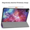 iPad Pro 11 (2024) Tri-Fold Sarjan Smart Lompakkokotelo - Galaksi