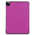 iPad Pro 11 (2024) Tri-Fold Sarjan Smart Lompakkokotelo - Violetti