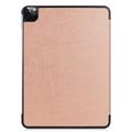 iPad Pro 11 (2024) Tri-Fold Sarjan Smart Lompakkokotelo - Ruusukulta