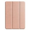 iPad Pro 11 (2024) Tri-Fold Sarjan Smart Lompakkokotelo - Ruusukulta