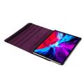 iPad Pro 13 (2024) 360 Pyörivä Folio-kotelo - Tumma violetti