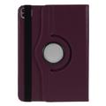 iPad Pro 13 (2024) 360 Pyörivä Folio-kotelo - Tumma violetti