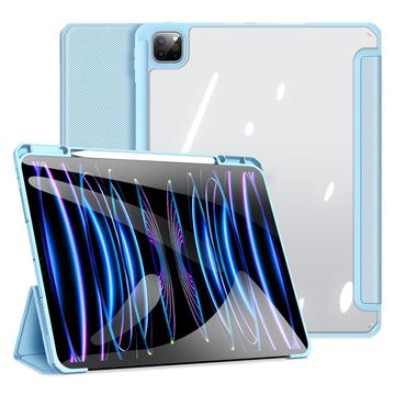 iPad Pro 13 (2024) Dux Ducis Toby Tri-Fold Älykäs Lompakkokotelo - Vaaleansininen