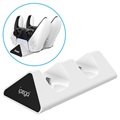 iPega PG-P5012 Kaksois PS5 Gamepad Latausasema - Valkoinen