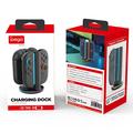 iPega PG-SW2051 4-paikkainen Nintendo Switch 2 Joy-Con -latausteline - musta