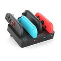 iPega PG-SW2081 8-in-1-latausasema Nintendo Switch 1/2 Joy-Con-ohjaimille