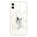 iPhone 11:n Takakannen Korjaus - Vain lasi - Valkoinen