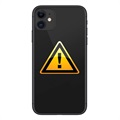 iPhone 11 Takakannen Korjaus - sis. kehys - Musta