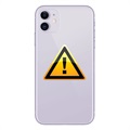 iPhone 11 Takakannen Korjaus - sis. kehys - Violetti