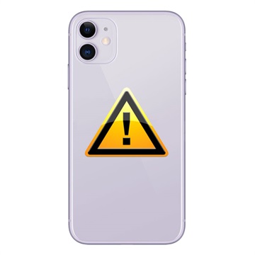iPhone 11 Takakannen Korjaus - sis. kehys - Violetti