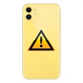 iPhone 11 Takakannen Korjaus - sis. kehys - Keltainen