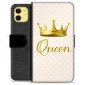 iPhone 11 Premium Lompakkokotelo - Kuningatar