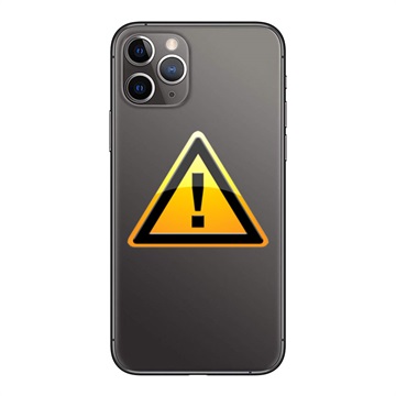 iPhone 11 Pro Takakannen Korjaus - sis. kehys - Musta