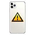 iPhone 11 Pro Max Takakannen Korjaus - sis. kehys - Hopea