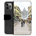 iPhone 11 Pro Max Premium Lompakkokotelo - Italialainen Katu