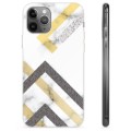 iPhone 11 Pro Max TPU Suojakuori - Abstraktin Marmori