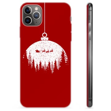iPhone 11 Pro Max TPU Suojakuori - Joulukoristepallo