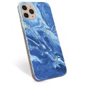 iPhone 11 Pro Max TPU Suojakuori - Värikäs Marmori