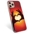iPhone 11 Pro Max TPU Suojakuori - Sydän Siluetti
