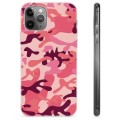 iPhone 11 Pro Max TPU Suojakuori - Pinkki Maastokuviointi