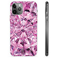 iPhone 11 Pro Max TPU Suojakuori - Vaaleanpunainen Kristalli