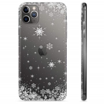 iPhone 11 Pro Max TPU Suojakuori - Lumihiutaleet