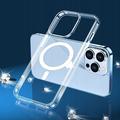 iPhone 11 Pro Max Tech-Protect Flexair Magneettinen Hybridikotelo - Läpinäkyvä