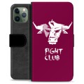 iPhone 11 Pro Premium Lompakkokotelo - Härkä