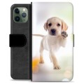 iPhone 11 Pro Premium Lompakkokotelo - Koira