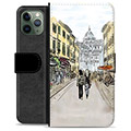 iPhone 11 Pro Premium Lompakkokotelo - Italialainen Katu