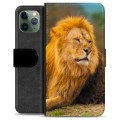 iPhone 11 Pro Premium Lompakkokotelo - Leijona
