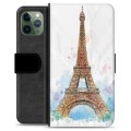 iPhone 11 Pro Premium Lompakkokotelo - Pariisi