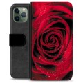 iPhone 11 Pro Premium Lompakkokotelo - Ruusu